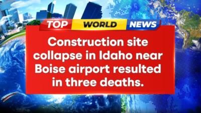 Fatal construction collapse at Idaho airport; 3 dead, multiple injured