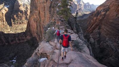 What is an “exposed” route in hiking?