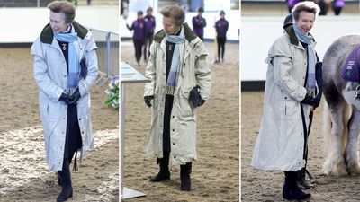 Princess Anne's favourite mac and trench coat hybrid is an outdoor staple all year round
