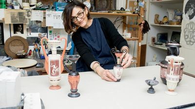 Sculpting perspectives by breaking the mould