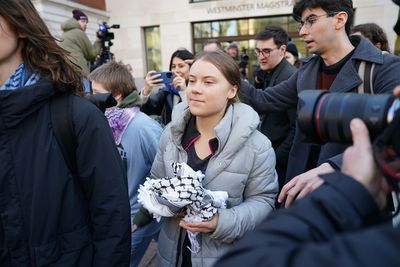 Greta Thunberg on trial in London