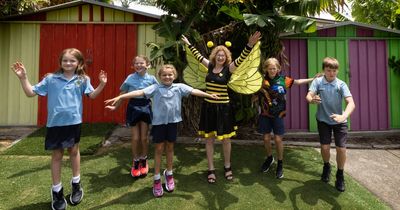 First day of school at Hamilton Public, where students learn to 'bee all they can bee'