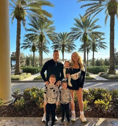Cam Atkinson's Tropical Family Escape: A Snapshot of Happiness