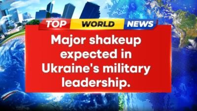 Ukraine's Military Leadership Faces Major Shakeup Amid War Criticism