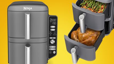 Ninja’s new Double Stack Air Fryer lets you cook twice the food without eating all your kitchen worktop space