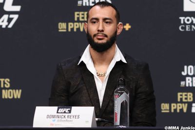 Dominick Reyes reveals blood clots forced him out of UFC return: ‘I’m lucky to be alive right now’