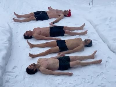 Tony Horton and Friends Embrace Winter with 'Snowvasana' Adventure
