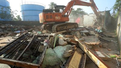 Corporation completes demolition of houses in P&T Colony