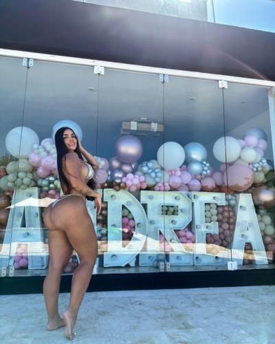 Andrea Garcia Shines in Vibrant Balloon-Adorned Photoshoot