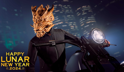 GTA Online Update: Celebrate the Lunar New Year with the Wooden Dragon Mask