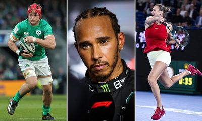 Sports quiz of the week: Six Nations, Lewis Hamilton and Aryna Sabalenka