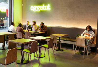 Eggslut, London E20: ‘A sea of cement where no chair is the best chair’ - restaurant review