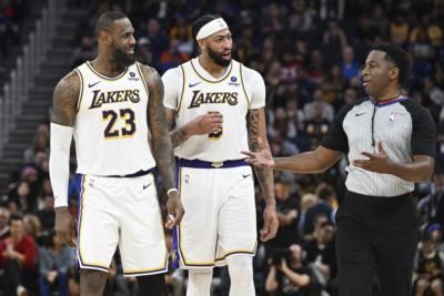 LeBron James and Anthony Davis Out for Lakers vs. Celtics