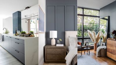 How to decorate with Sherwin-Williams' Storm Cloud, a 'moody, blue-gray shade'