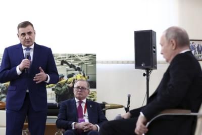 Putin campaigns for reelection, describes military action as vital