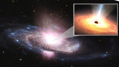 A monster black hole is throwing a galaxy-size tantrum