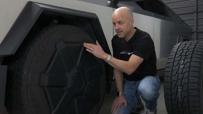 Tesla Cybertruck Aero Wheel Covers Are Chewing Into Tire Sidewalls