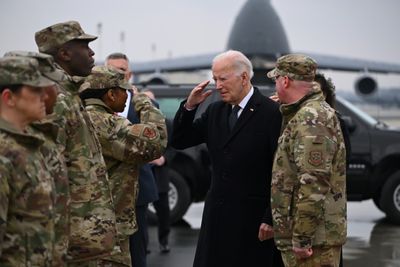 Biden Attends Ritual Return Of Three US Soldiers Killed In Jordan