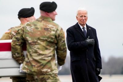 Joe Biden meets with families of three US troops killed in Jordan drone attack