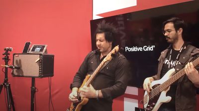 NAMM 2024: “Sing through it and get your killer guitar sounds… and run an acoustic guitar, or a bass, or even keyboards”: Up-close with the Positive Grid Spark LIVE – the smart amp that can handle your whole band