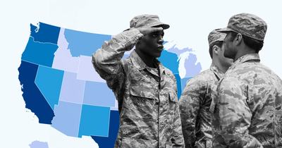 Where are US military members stationed, and why?