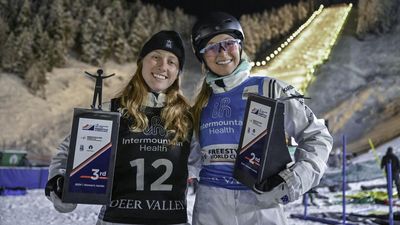 Aussies soar to podium double at aerials World Cup