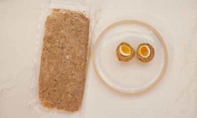 A very cultured snack: trying Fortnum and Mason’s scotch egg with lab-grown meat
