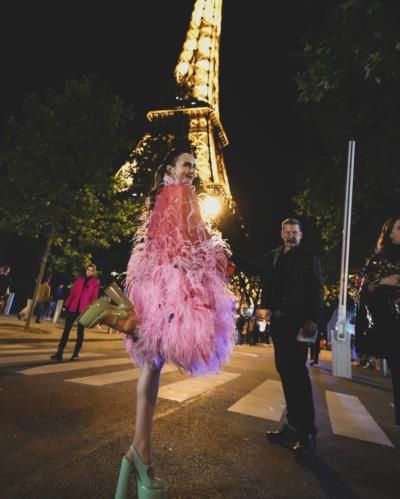 Lily Collins: A Captivating Vision of Elegance and…