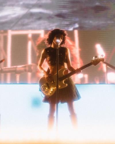 Halsey's Electrifying Concert Journey: Passionate Performances and Backstage Poses