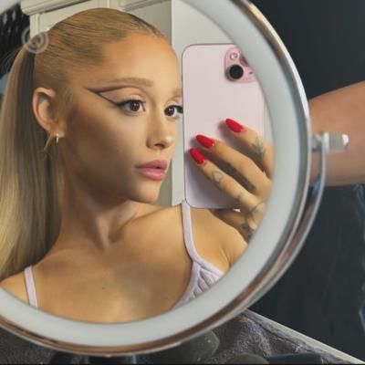 Get an Exclusive Look at Ariana Grande's Photo Shoot Fun