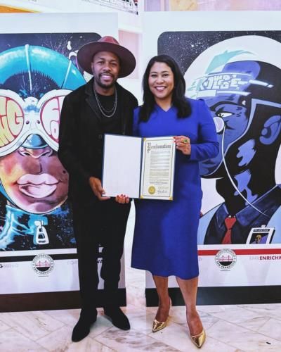 D-Nice Receives Proclamation from Mayor London Breed for Contributions
