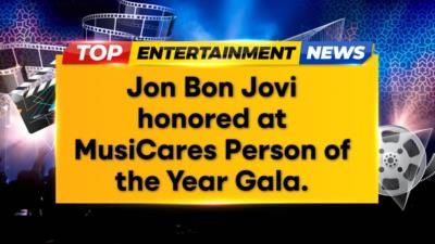 Jon Bon Jovi honored at MusiCares Gala for philanthropy and musical achievement