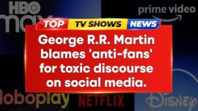 George R.R. Martin blames toxic social media for discourse decline