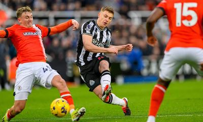 Harvey Barnes rescues Newcastle in eight-goal thriller against Luton
