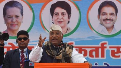 Support our fight against BJP or risk becoming Modi’s slaves, says Kharge