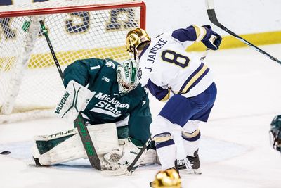 Michigan State hockey gets win at Notre Dame in game two of series