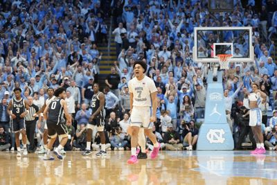 LOOK: Sam Howell, Drake Maye together at North Carolina/Duke basketball game