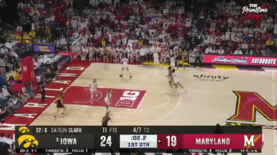 Gus Johnson delivered the best call for a stellar Caitlin Clark halftime buzzer-beater