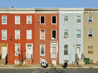 The big picture: Mark Power’s painterly portrait of a rundown Baltimore street