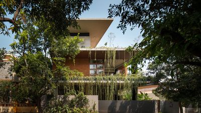 House of Greens in India’s Bengaluru is defined by its cascading foliage