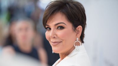 Kris Jenner's black-and-white kitchen reinvents minimalism with a chic, textural spin