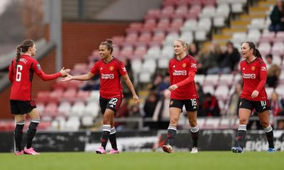 Manchester United 2-0 Brighton: Women’s Super League – as it happened