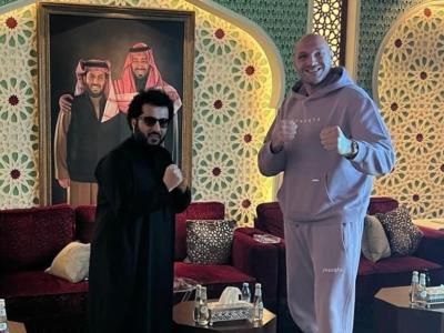 Tyson Fury and Turki Alalshikh's Confident Boxing Moment