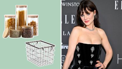 Zooey Deschanel's pantry is an organizer's dream — here's how to recreate the look