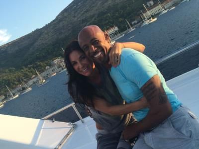 Montel Williams and Partner: A Blissful Moment at Sea