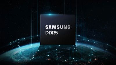 Samsung to reveal superfast DDR5 memory chip — 8.0Gbps per pin, 32Gb module approached GDDR5X speeds with 128GB memory modules likely to appear
