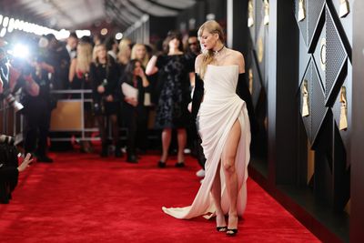 13 stunning pictures of Taylor Swift from the 2024 Grammy Awards red carpet