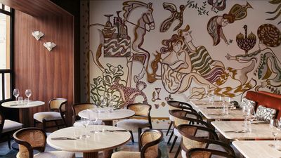 Chef Raphael Rego’s Oka Fogo in Paris is two Brazilian restaurants in one