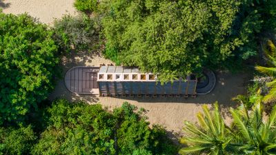 Orchid Pavilion channels Japanese philosophy for blossoming flowers in Puerto Escondido