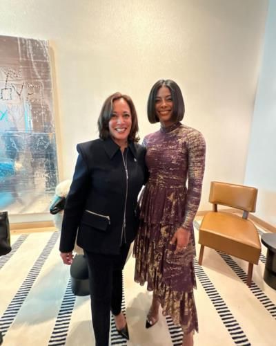 Empowering Meeting: Massy Arias and Vice President Kamala Harris